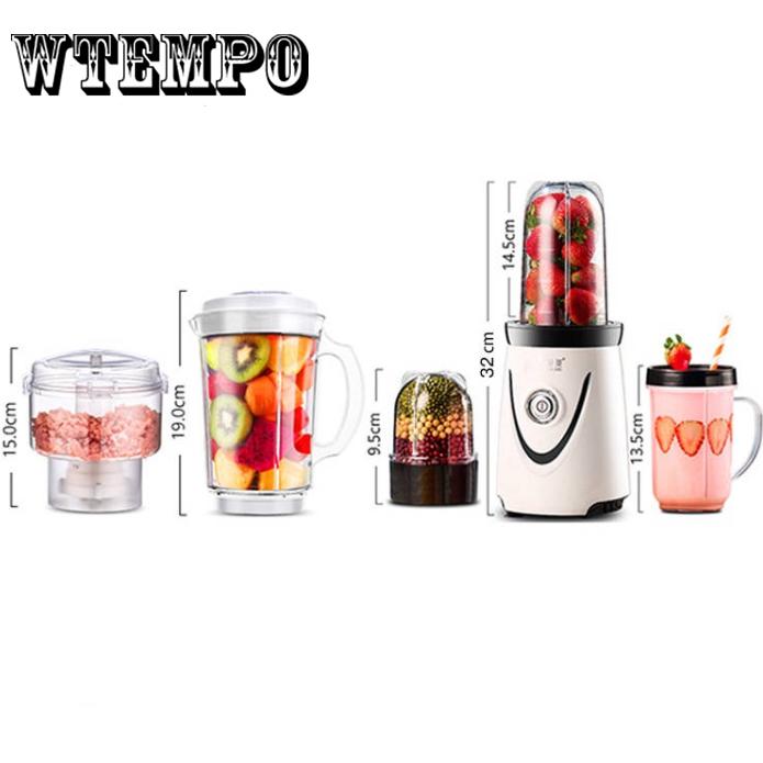 Multi-function Juicer  1.15L Portable Electric Juicer Vegetables Fruits Blender Maker