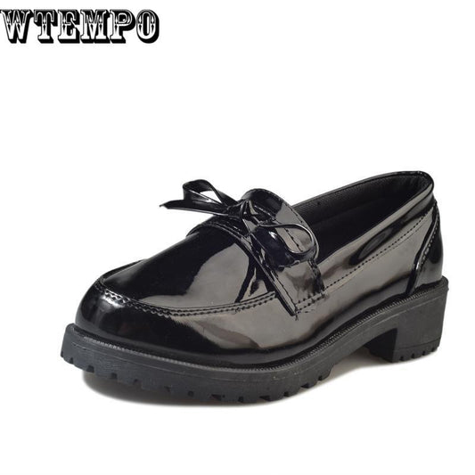 Genuine Leather Woman Vintage Flats Shoes Round Toe Handmade Beige Oxford Shoes for Women