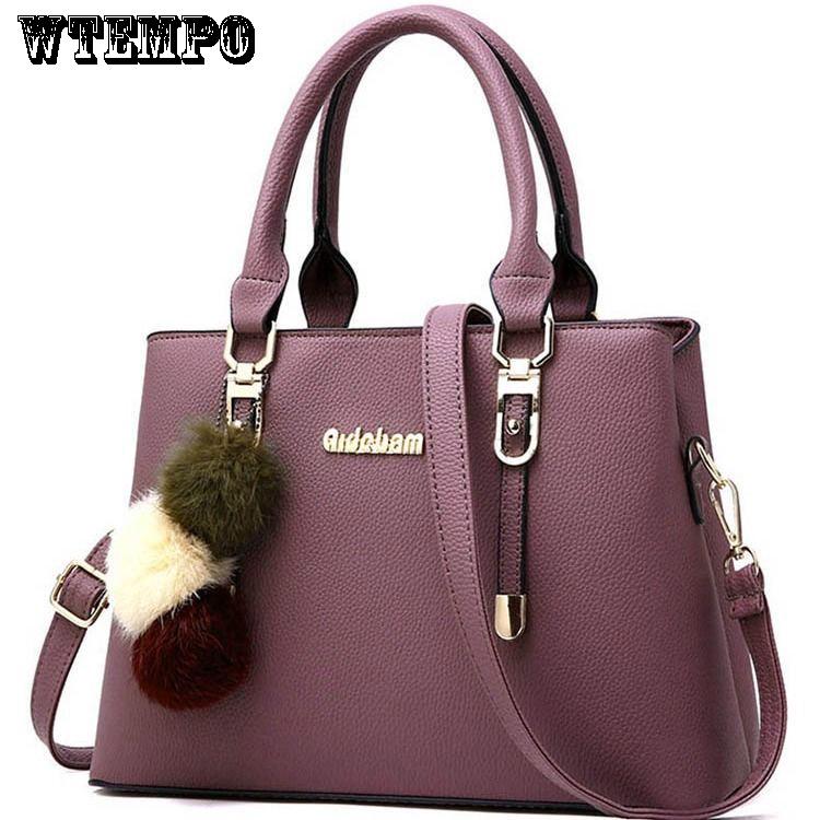 Leather Handbags Women Bag High Quality Casual Shoulder Bag Elegant and Temperament