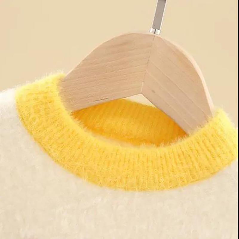 Girls Sweater Autumn and Winter Children's Knit Sweater 1-5 Years Old Baby Girl Knitwear pullover Sweater