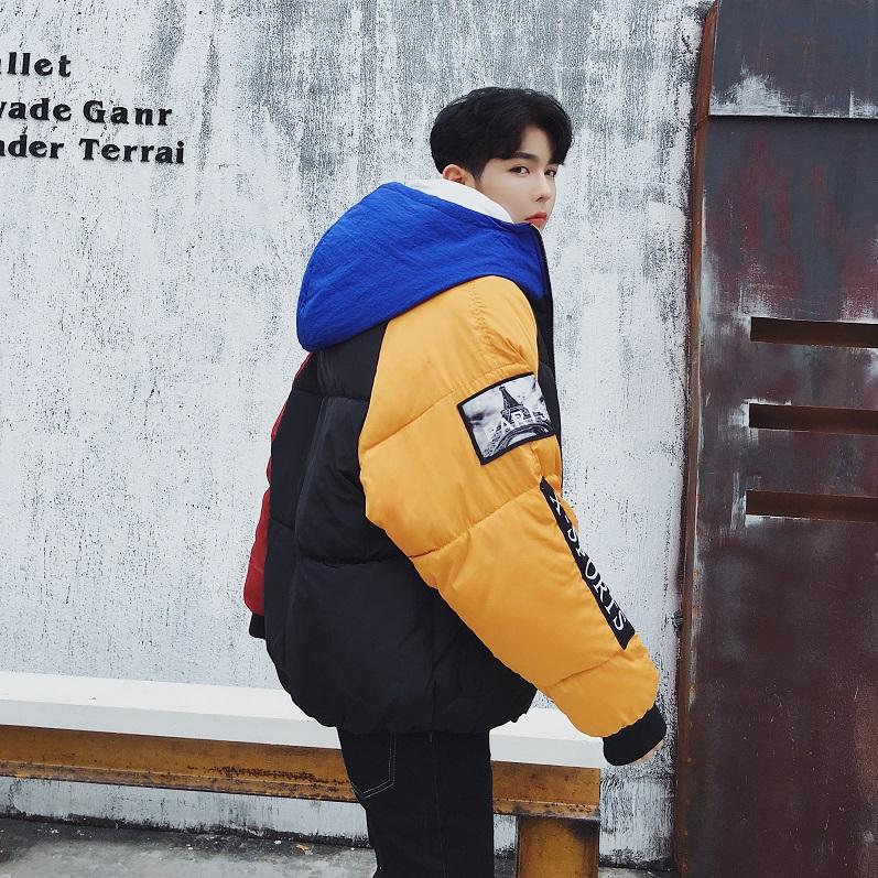 Autumn and Winter Mid-length Plus Size Cotton Down Jacket Outdoor Casual Warm Men's Clothing