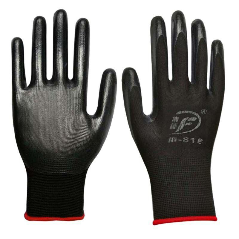 Outdoor Work Gloves, Plastic Wear-resistant Construction Site for Nitrile Rubber Gloves
