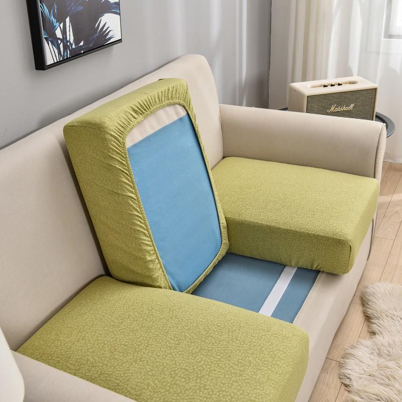 1/2/3/4 Seat Sofa Seat Cushion Cover for  Pets Kids Elastic Chair Cover Funiture Protector Thick Washable Removable Couch Slipcover Waterproof