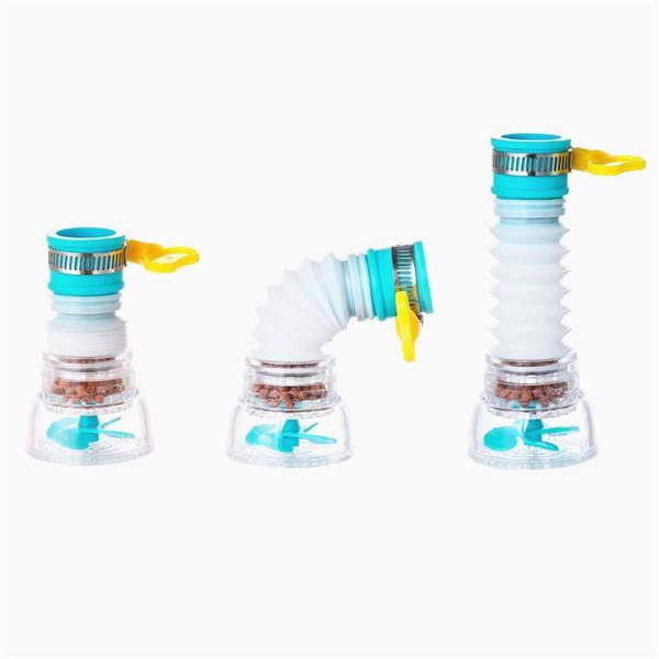 2Pcs Extensible Effective Ceramic Faucet Filter Tap Water Purifier Medical Stone Filtration Filter Impurities Germs