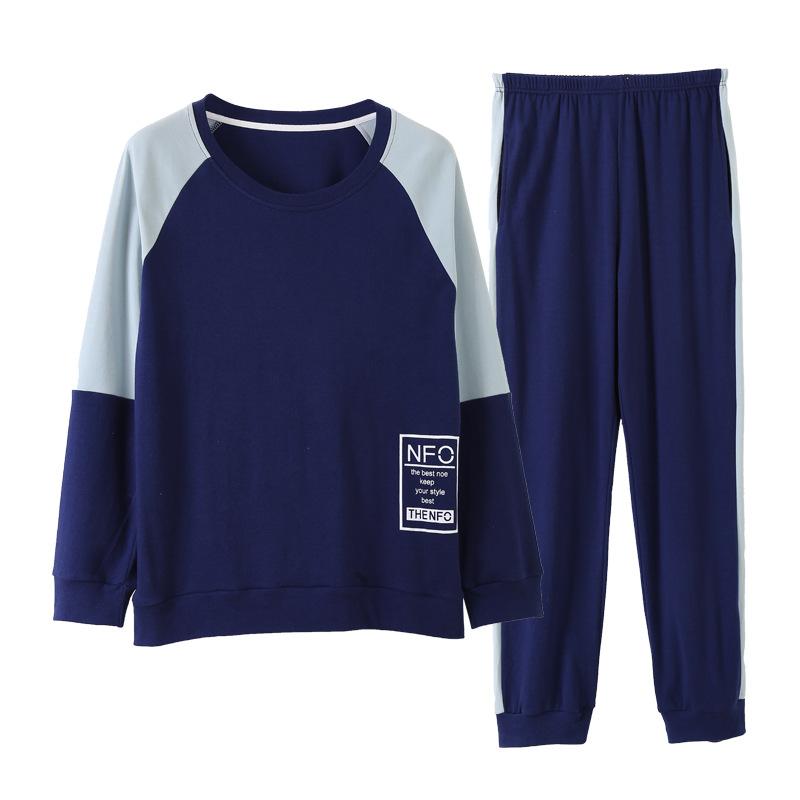 Women Pajamas Set Long Sleeve Pyjamas Suit Spring Autumn Sleepwear Winter Home Wear Loose Casual Pullover Round Neck Cute Nightwear Tops Pants
