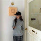 Plus Size Knitted Half Turtleneck Winter Cashmere Brick Red Sweater for Women Warm Sweaters Female