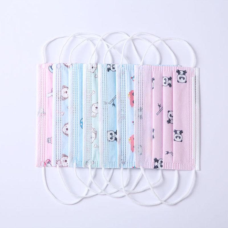 Children's disposable masks 3ply filter protection waterproof breathable anti-foam face masks kids
