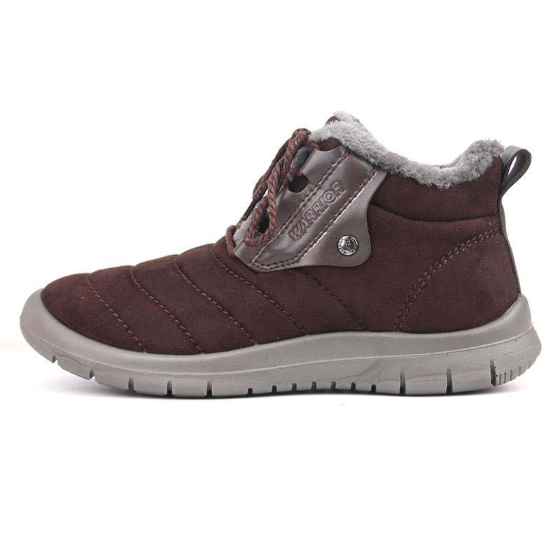 Snow Boots Men's Winter Warm Shoes Plus Velvet Thickening Non-slip Men's Cotton Shoes 2021 New Boots Men