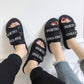 Sandals and Slippers Women's Summer Outdoor Wear Fashion All-match Slippers Korean Couple Students Non-slip Beach Shoes