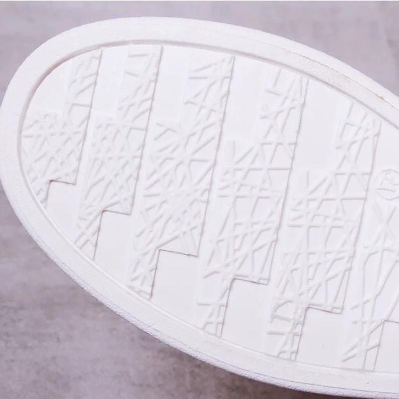 Little White Shoes Female Korean Style Flat Student Board Shoes Shoes Hong Kong Style White Shoes