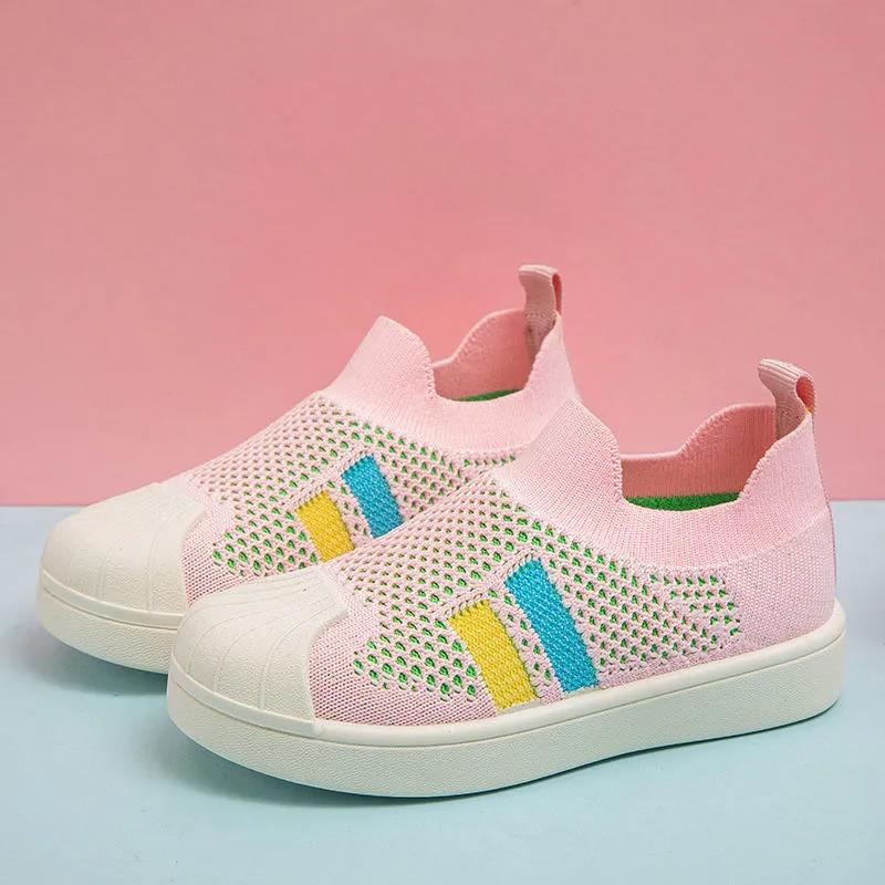 Children Shoes Boy Girls Sneaker for Running Boys Casual Shoes Outdoor Anti-Slippery Flat Shoes