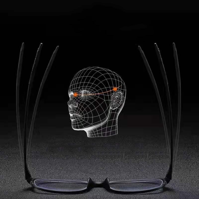 Vintage Elegant Reading Glasses TR90 Ultra-light Resin Anti-fatigue Simple Anti-blue Light Reading Glasses Anti-radiation Comfortable Eyewear