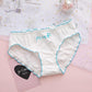 Girls' Cotton Underwear Sweet Fruit Print Fungus Edge Student Briefs with Hips