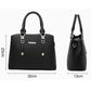 Trendy wild Patent leather bag Big capacity Woman bag European and American style Shoulder Handbag