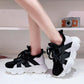 Spring  Summer Mesh Hollow Breathable Women's Shoes Flat Casual Sports Shoes Female Students Korean Wild Shoes