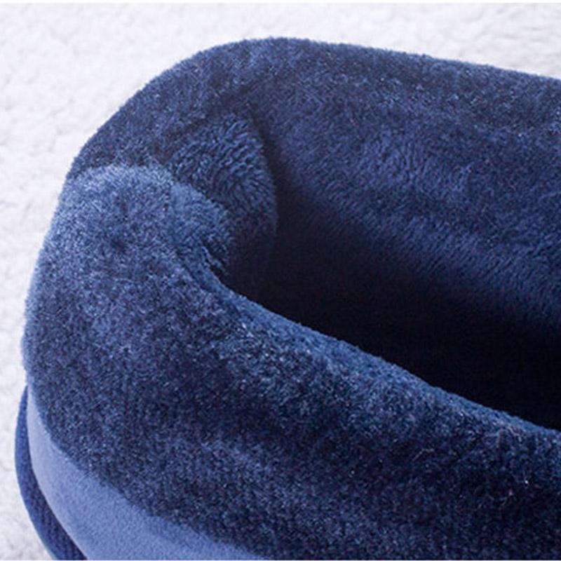 Cotton Slippers Winter Men's Warm Bag Heel Thick Sole Non-slip Home Large Size Indoor Cotton Shoes