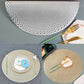 1pcs/2pcs/4pcs Gold Placemats & Coasters Round Vinyl Place Mat for Kitchen Dining Table Wedding