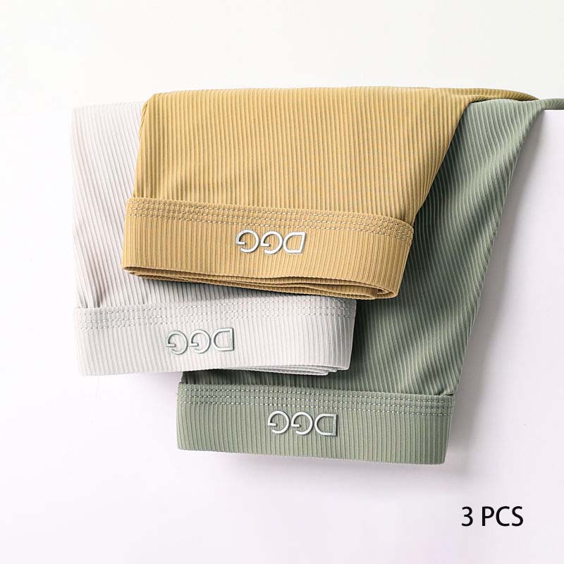 Antibacterial Men's Underwear Ice Silk Flat Angle Without Trace Flat-horned Pants Summer Thin Breathable Shorts