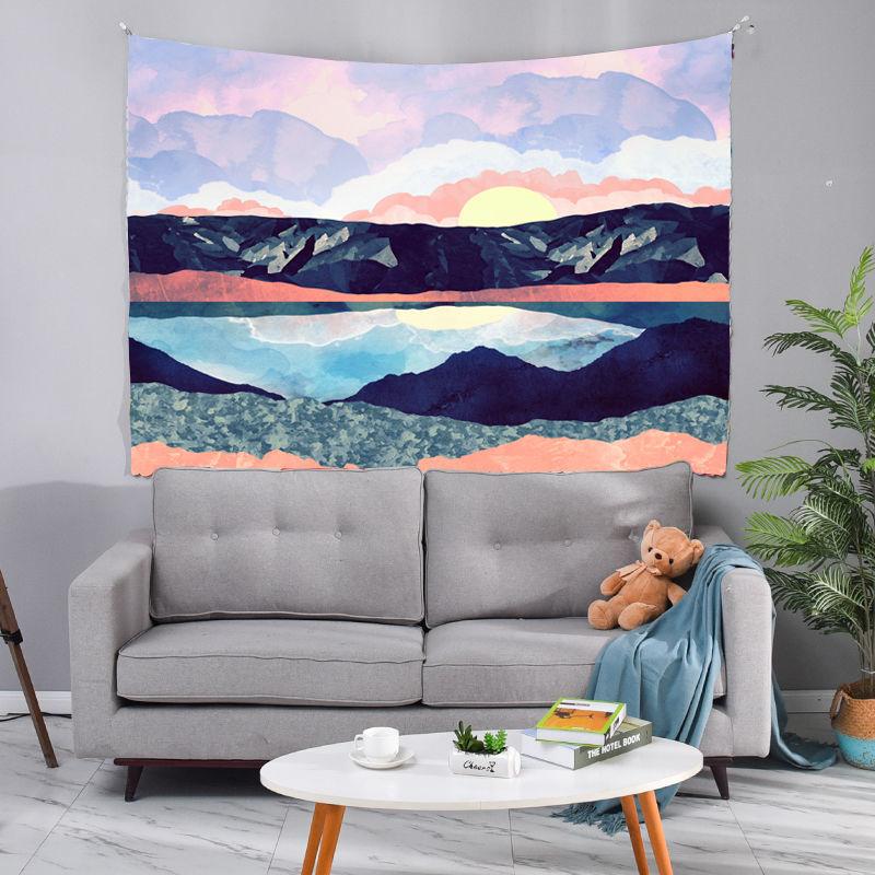3D Decorative Tapestries Wall Hanging Tapestry DIY for Indoor Outdoor