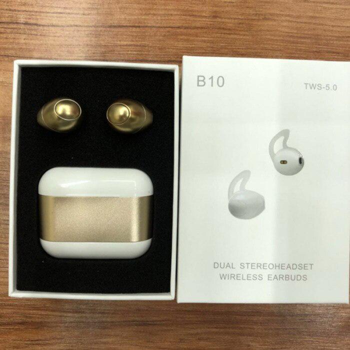 Mini Bluetooth Wireless Earphone Stereo In-ear Sports Quick Match Bluetooth Earbud with Charging Pod