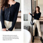 Autumn and Winter Knitted Sweater Short Long-sleeved Casual Jacket Cardigan Loose Young Women's Top