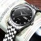 Luminous Sports Watches Mens Mechanical Watch Stainless Steel Clock
