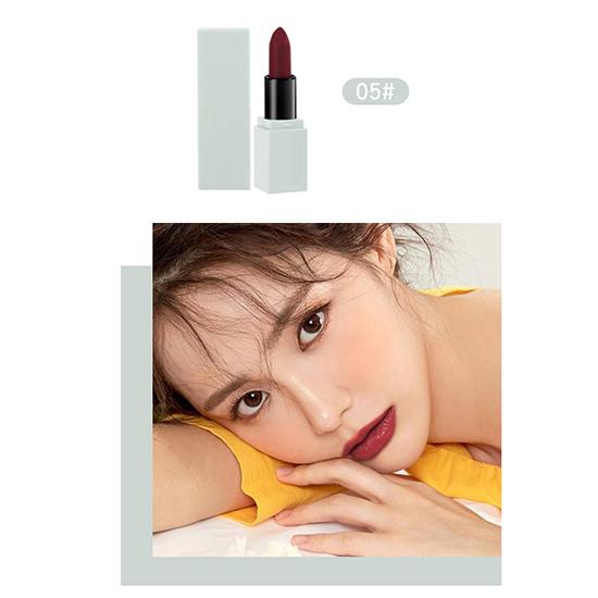 Minimalist 5 Color Moisturize Matte Long Lasting Lipstick Set Waterproof Lipstick Makeup Cosmetic