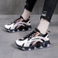 Spring  Summer Fashion Female Student Sports Shoes Fashion Thick-soled Increased Street Shooting Casual Shoes Women