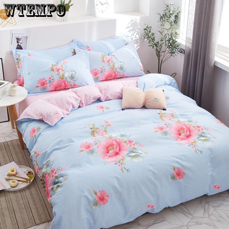 Home Textile Comfortable 3/4 Pcs Bedding Comforter Soft Warm Skin-friendly Bedding Sets