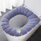 Toilet Seat Cushion Household Winter Thickening Plush Toilet Seat Toilet Seat Cover Four Seasons Universal Plus Velvet Cover