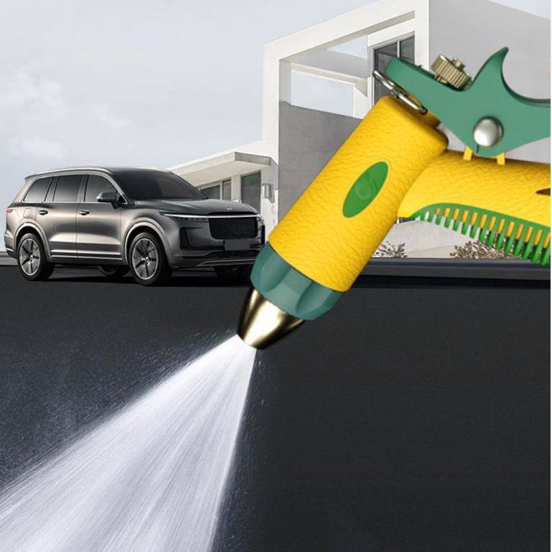 High Pressure Water Gun Set 5/10/15/20m Explosion-proof Hose Car Wash Gun Household Portable Watering Gun Watering Tool