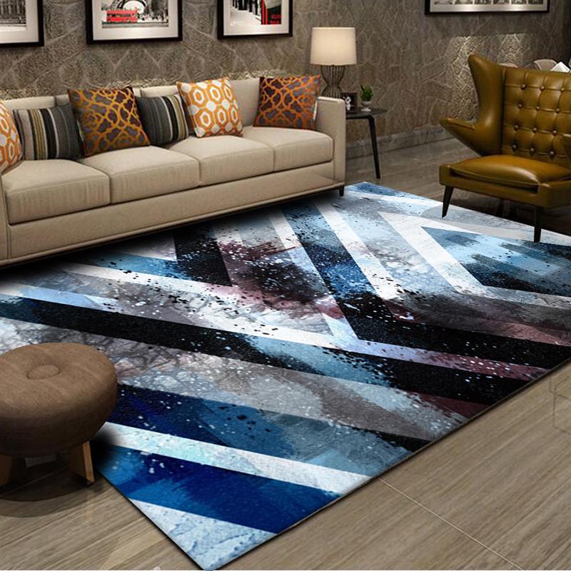 Minimalist Geometric Pattern Abstract Ink Bedroom Living Room Carpet Floor Painting Wallpaper