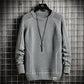 Men's Autumn Thin Sweater Student Trend Handsome Youth Loose Round Neck Bottoming Sweater Top