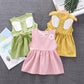 Girls' Cotton Skirt Summer Girls' Princess Skirt Children's Sleeveless Dress Baby Summer 1-4 Years Old