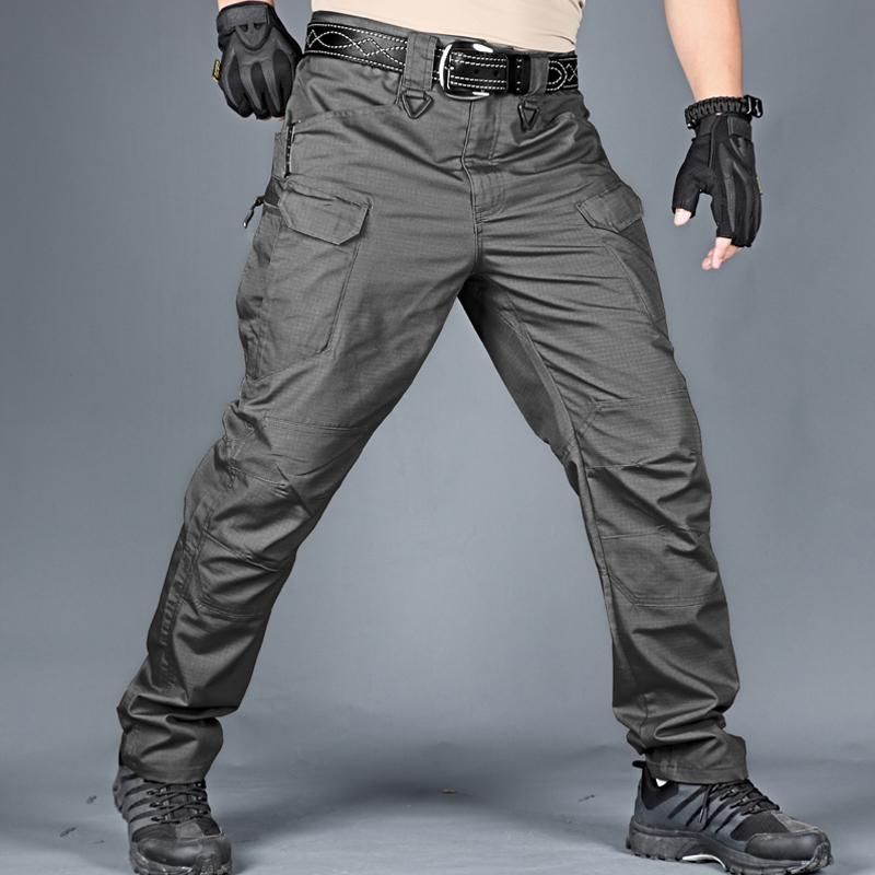 Autumn and Winter Outdoor Hiking Men's Trousers Plus Velvet Trousers Loose Sports Pants
