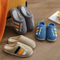 Autumn Winter Women Men Slippers Soft Sole Home Shoes Thick Warm Indoor Slippers Non-slip Sliders Cute Comfortable Footwear Couple Fur Fluffy Sliders