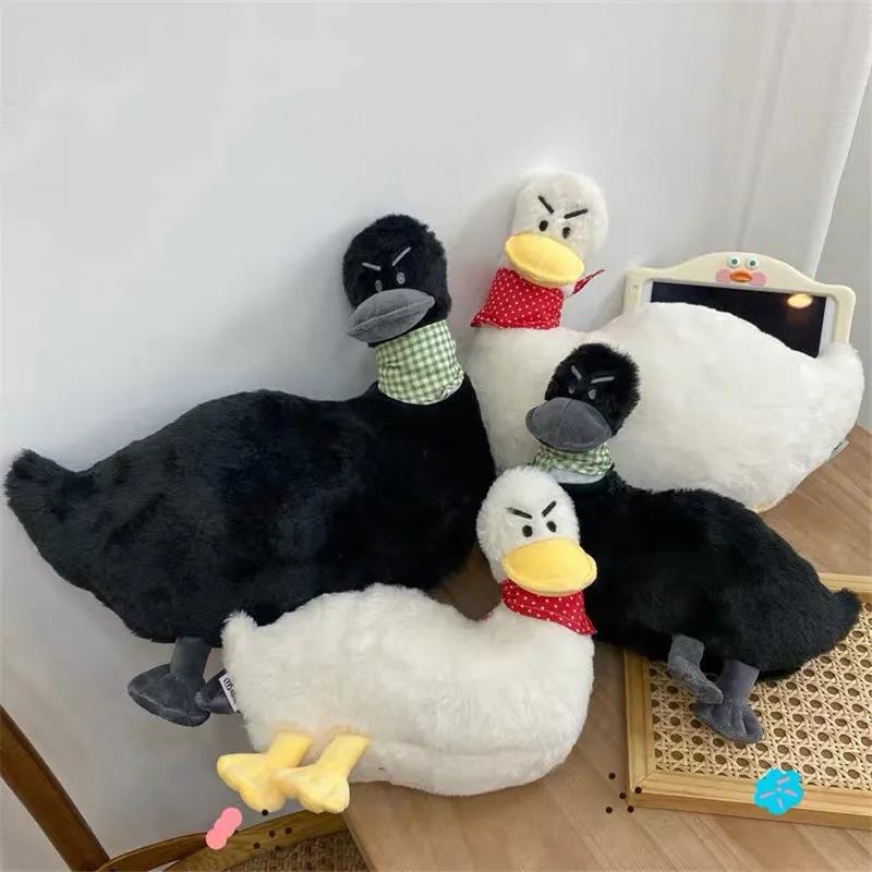 Kid's Plush Toy Cute Duck Funny Duck Plush Doll Soft Sofa Pillow Cushion Lovely Refueling Duck Gift