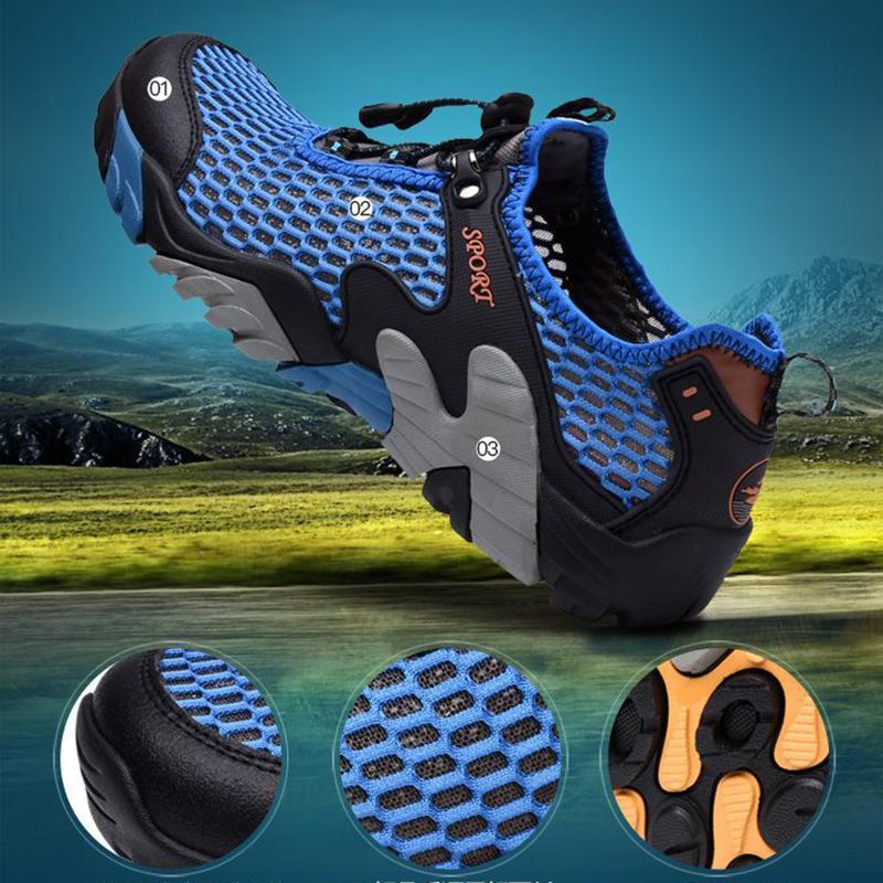 Quick-drying Lightweight Breathable Outdoor Men's Shoes Autumn Fishing Hiking Shoes