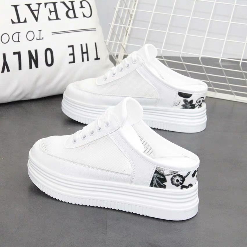 Women's Inner Heightening Cloth Shoes  All-match Casual Sports Shoes