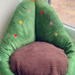 58*48cm Cute Plush Cushion Emi-surround Pros and Cons Non-slip Tatami Healthy Home Bedroom Living Room Balcony Anti-static