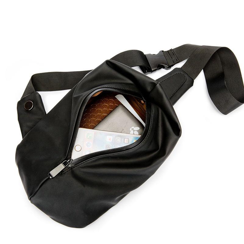 Fashion Chest Bag Men's Nylon Cloth Waterproof Messenger Bag Outdoor Riding Sports Shoulder Bag