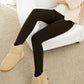 Auroth Winter Women's Leggings Elastic High Waist Plus Velvet Thicken Leggings Warm Pants Plus Size Trousers