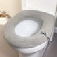 Four Seasons General Autumn and Winter Toilet Seat Gasket Cushion Thickening Plus Velvet Warming Pad Household Toilet Seat Cover To Keep Warm