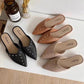 Women's Summer Outer Wear Non-slip Wear-resistant Sandals Solid Color Slippers