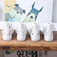 High-top Canvas Shoes Female Korean Version of The Moon Mandarin Duck Casual Flat Bottom Shoes Student White Shoes