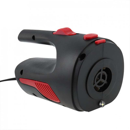 12V 120W Portable Handheld Car Dry Wet Dual-use Vacuum Cleaner with Washable HEPA Filter LED Light
