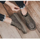 Men's Shoes Spring and Summer Sports and Leisure Shoes British Casual Black Leather Shoes Trend All-match Men's Comfortable Sneakers
