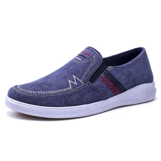 Men's Cloth Shoes Shoes Non-slip Wear-resistant Low-top Sneakers Canvas Men's Shoes