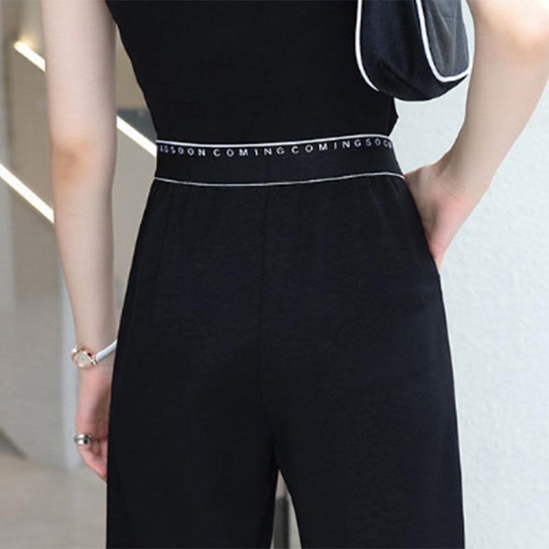 Large Size Sports Shorts Women's Summer Loose High Waist Five Points Casual Pants Wide Leg Pants Trendy