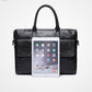 Business Briefcase Men Large Capacity Ipad Handbag Crossbody Bags Shoulder Computer Bag